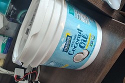 Organic virgin coconut oil gallon